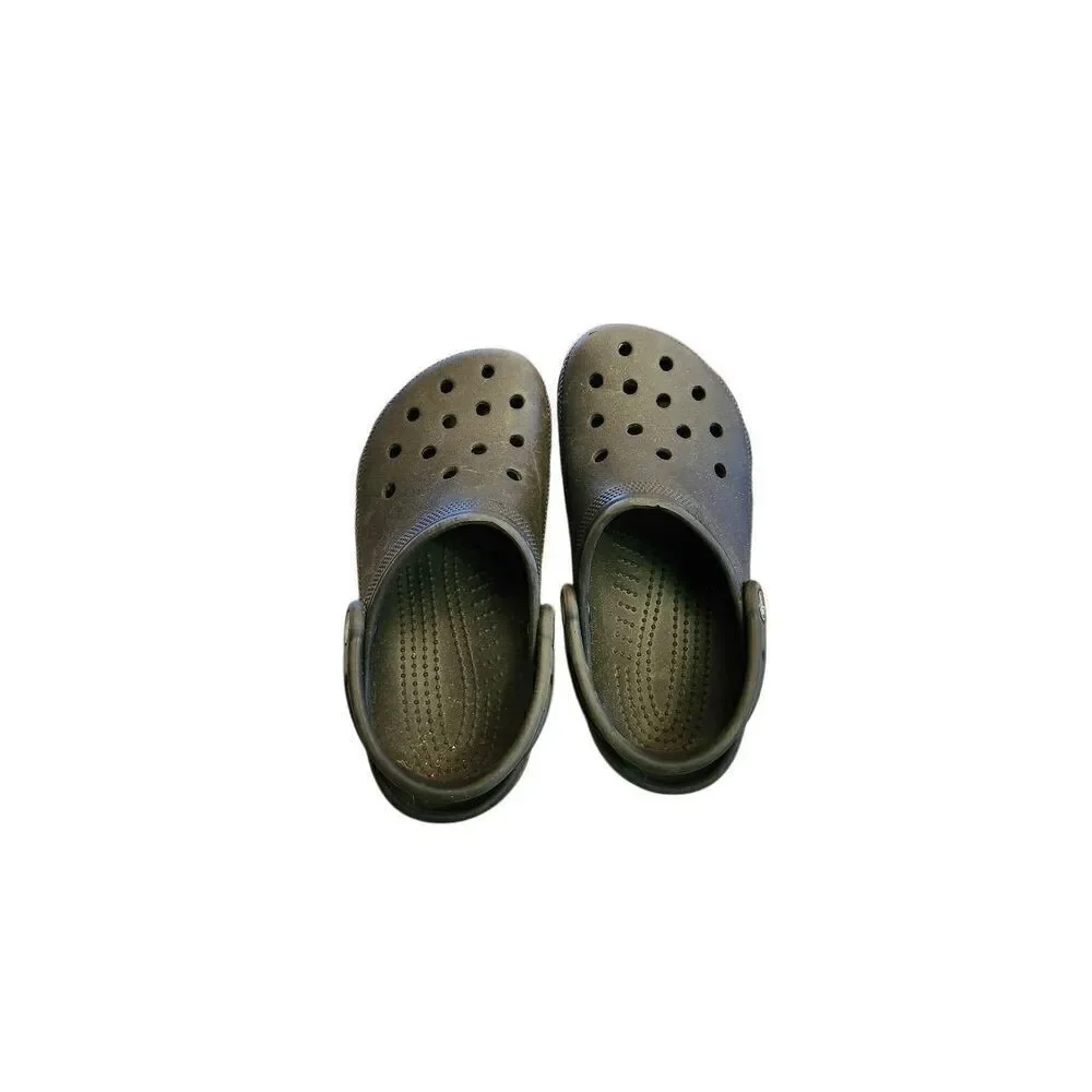 Crocs Slip On Clogs Gray Unisex Mens Size 4 Womens 6